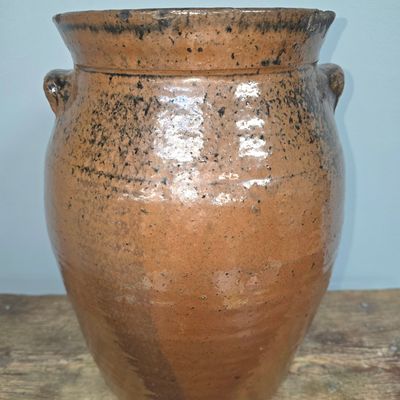 Sale Photo Thumbnail #114: Signed 'SW' Samuel Whelchel 4gal Jar