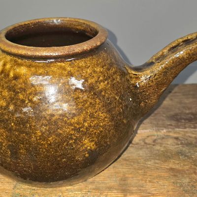 Sale Photo Thumbnail #72: Scarce Crawford Co. Sauce Pot or Ladle