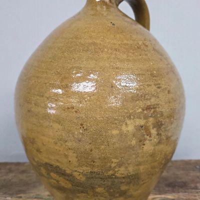 Sale Photo Thumbnail #6: Scarce & Early Daniel Cribbs of Tuscaloosa, Alabama 2 Gallon Jug