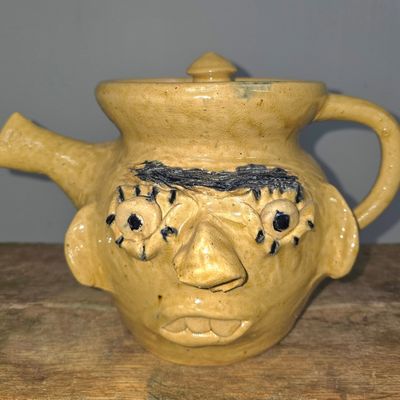 Sale Photo Thumbnail #270: Jerry Brown Southern Folk Pottery Tea Pot 1998