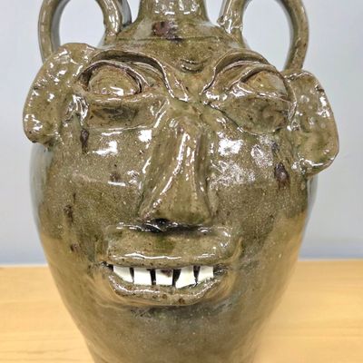 Sale Photo Thumbnail #302: Burlon Craig China Plate Teeth Face Jug