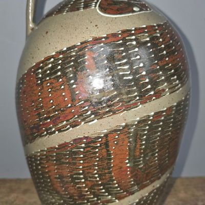 Sale Photo Thumbnail #172: Michel Bayne Decorated Snake Jug