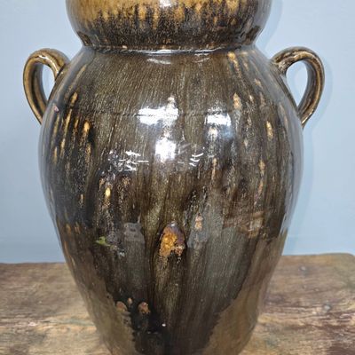 Sale Photo Thumbnail #78: Fine Crawford Co. Signed BB Billy Bryant 3gal Jar