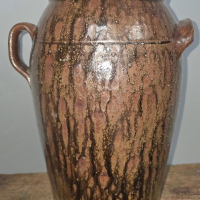Sale Photo Thumbnail #90: Crawford Co. Emmett Merritt 3gal Churn