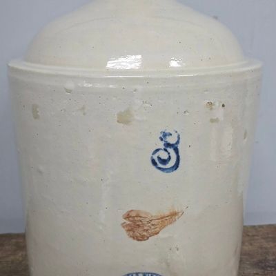 Sale Photo Thumbnail #130: Red Wing 3 Gallon Stoneware Signed Jug