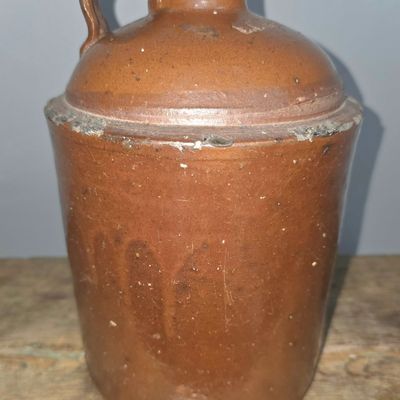 Sale Photo Thumbnail #107: Signed EC Brown Atlanta, GA 1/2 Gallon Jug