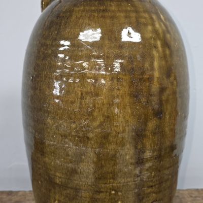 Sale Photo Thumbnail #19: Sand Mountain Alabama 2 Gallon Lime Glazed Jug