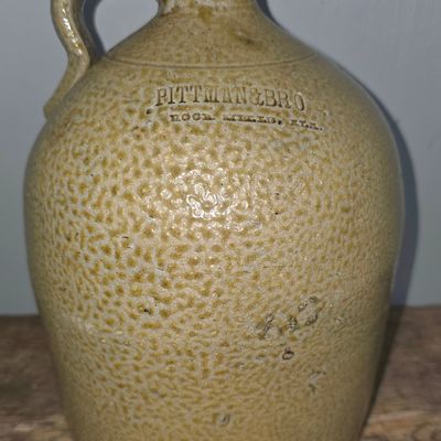 Sale Photo Thumbnail #29: Documented Pittman Bros. Rock Mills, Ala 1gal Jug