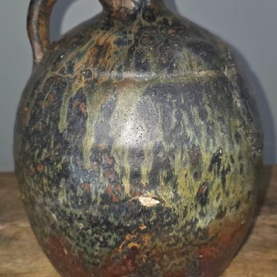 Sale Photo Thumbnail #65: Crawford Co. Signed 'WB' Wash Becham 2gal Jug