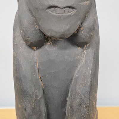 Sale Photo Thumbnail #313: WWII Eastern Timor Wood Carving Statue