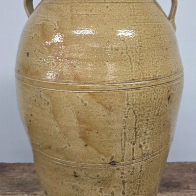 Sale Photo Thumbnail #32: 1860-1880s Perry County Alabama 5gal Decorated Jar