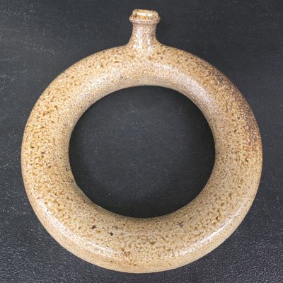 Sale Photo Thumbnail #191: Fine Billy Ray Hussey Salt Glazed Ring Jug