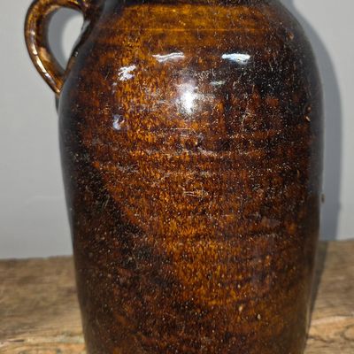 Sale Photo Thumbnail #24: 1gal Sand Mountain Ala. E.E. McPherson Lap Churn