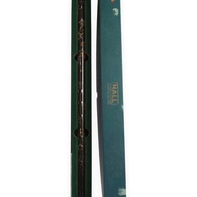 Hall Crystal Flutes White Lily Glass Flute in D