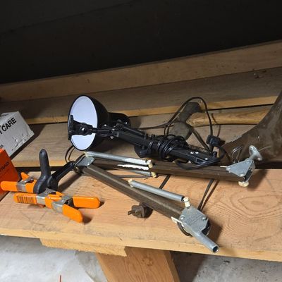 Sale Photo Thumbnail #426: Vintage Swing-Arm Architect Lamp