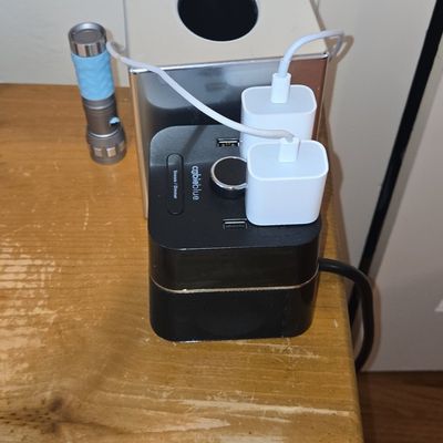 iHome Cableblue Alarm Clock and Charging Station