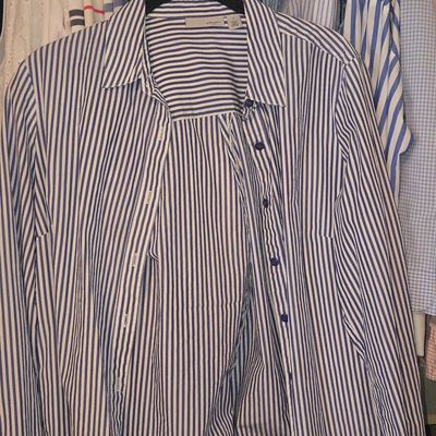 Halogen Striped Button-Down Shirt