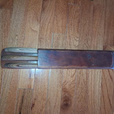 Robeson ShurEdge Gourmet Carver Set with Teak Wood Case