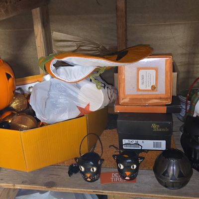 Assorted Vintage Halloween and Seasonal Decor Lot