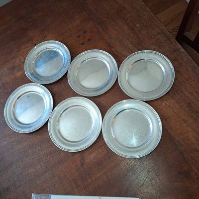 Sale Photo Thumbnail #104: S. Kirk & Son Sterling Silver Bread and Butter Plates