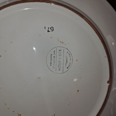 Royal Norfolk Turquoise Swirl Dinner Plate