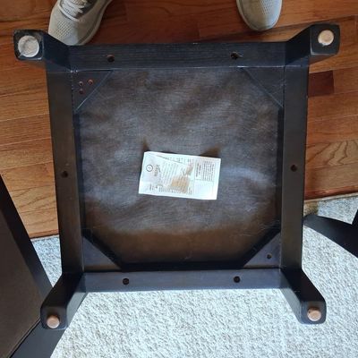 Sale Photo Thumbnail #32: Modernist Accent Chair and Ottoman Set