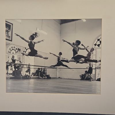 In Flight at Cuban National Ballet Rehearsal by Philip M. Shaw