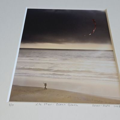 Sale Photo Thumbnail #159: Pshaw-Photo, 'Kite Flier - Ocean Beach' (2008)