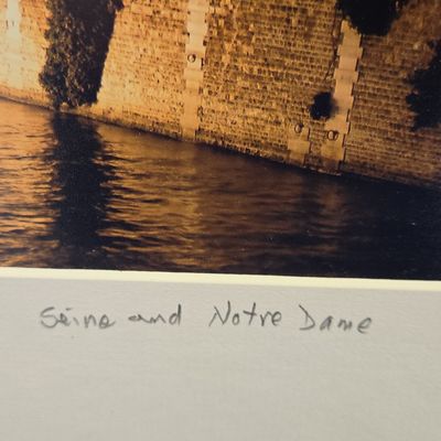 Sale Photo Thumbnail #237: Seine and Notre Dame, Limited Edition Photograph