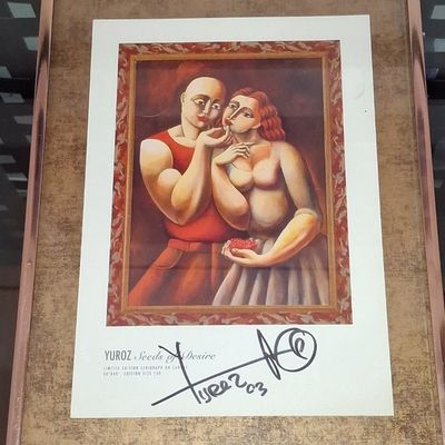 Sale Photo Thumbnail #59: Yuroz, 'Seeds of Desire' Limited Edition Serigraph small size