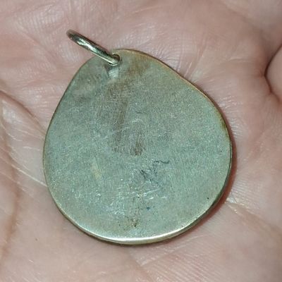 Sale Photo Thumbnail #369: Turquoise Cabochon Pendant in Sterling Silver
