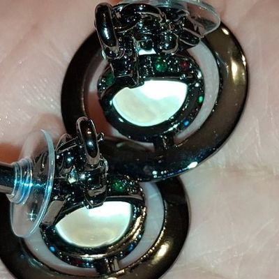 Sale Photo Thumbnail #232: Vivienne Westwood Orb Stud Earrings