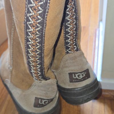Sale Photo Thumbnail #394: UGG Australia Tall Boots with Embroidered Back Detail