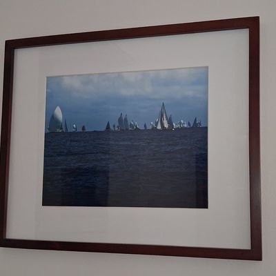 Sale Photo Thumbnail #335: Nautical Sailboat Regatta Photographic Print by David Knowlton