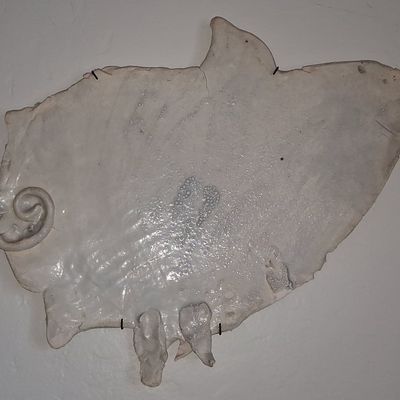 Mid-Century Ceramic Fish Wall Plaque