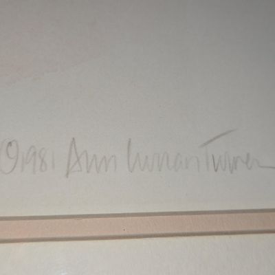 Sale Photo Thumbnail #219: Ann Luman Turner, Signed Limited Edition Print (1981)