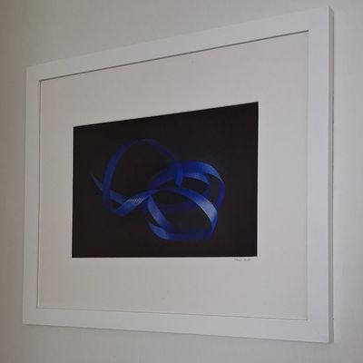 Sale Photo Thumbnail #379: Pshaw-Photo Abstract Ribbon Print size 10"x14"