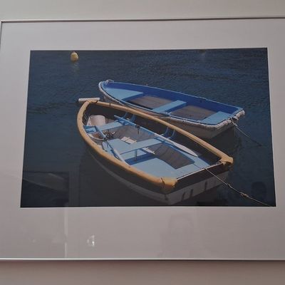 Sale Photo Thumbnail #429: Framed Nautical Boat Print