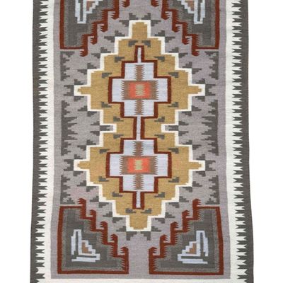 Navajo Teec Nos Pos Weaving, Mid 20th Century