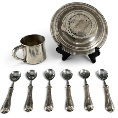 Grouping Of Silver Tableware