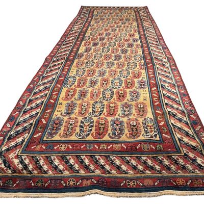 Caucasian Genje Runner Rug