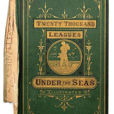 Jules Verne, Twenty Thousand Leagues Under The Sea, 1874 Second Edition