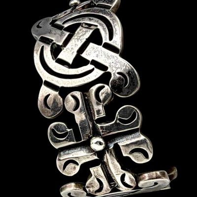Vintage Taxco Sterling Silver Bracelet