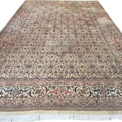Persian Carpet With Floral Pattern