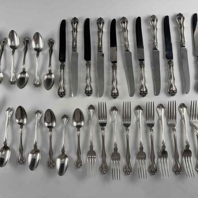 Westmorland "George And Martha Washington" Sterling Silver Flatware
