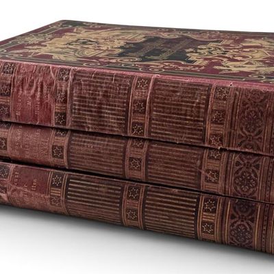 Three Volumes German Art Books, Moderne Kunst In Meister-Holzschnitten