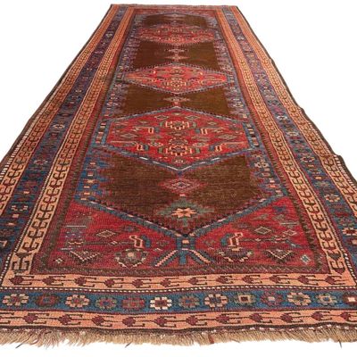 Persian Bidjar Runner Rug