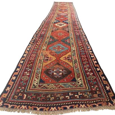 Persian Veramin Tribal Runner Rug