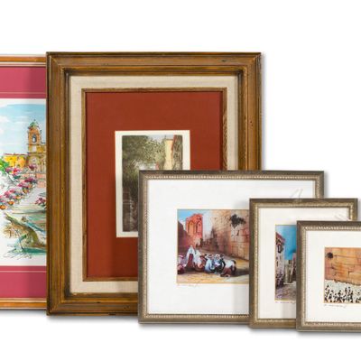 5 Scenic Framed Art
