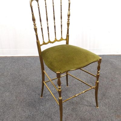 Brass Side Chair